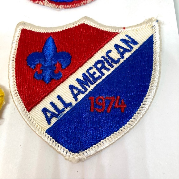 5 Vintage 70s Texas Boy Scouting Patches BSA - Picture 3 of 10
